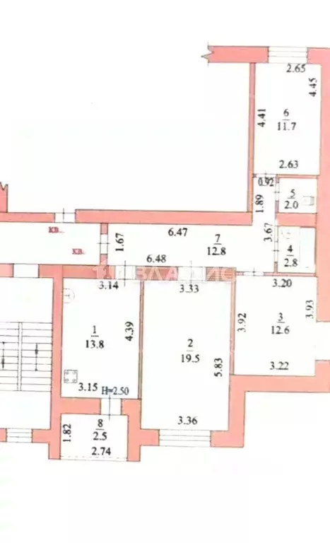 3-к кв. Краснодарский край, Ейск Октябрьская ул., 215/1 (75.0 м) - Фото 2