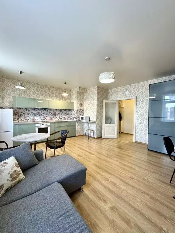 2-к. квартира, 45 м, 1/6 эт. - Фото 1