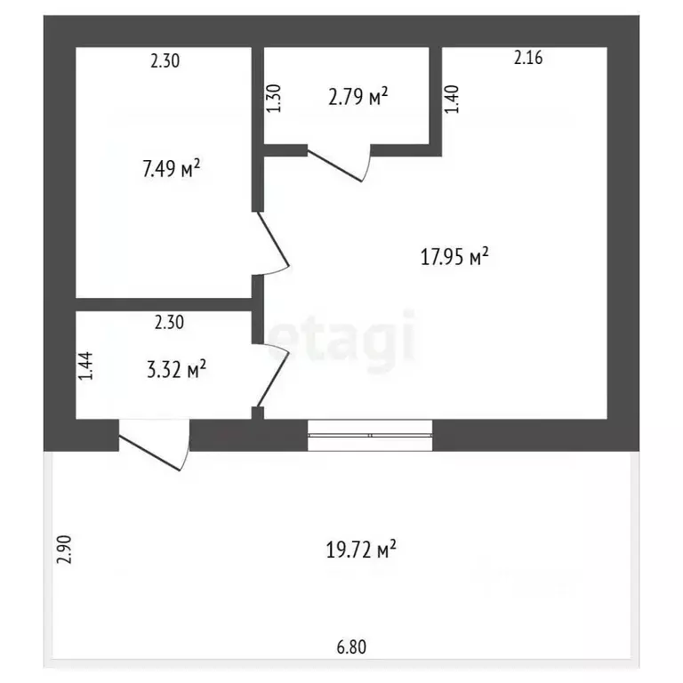 Дом в Тюменская область, Тюменский муниципальный округ, с. Чикча, ... - Фото 2
