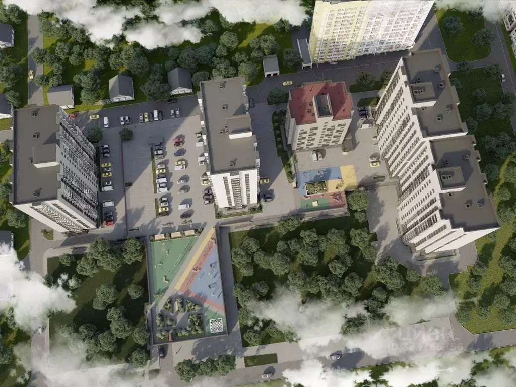 2-к кв. Алтайский край, Барнаул ул. Чернышевского, 189к2 (57.0 м) - Фото 2