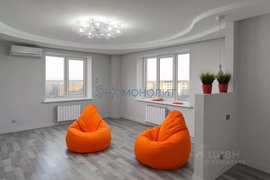 3-к кв. Чувашия, Чебоксары Университетская ул., 36 (92.7 м) - Фото 1