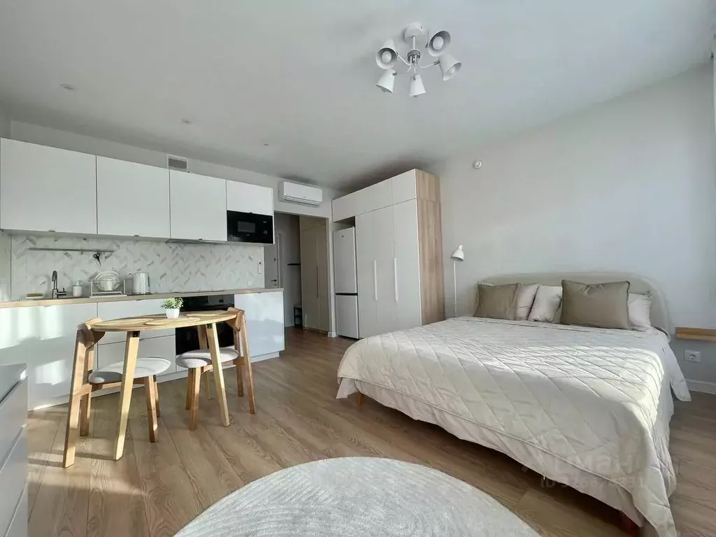 Студия Москва ул. Добролюбова, 8к3 (25.4 м) - Фото 2