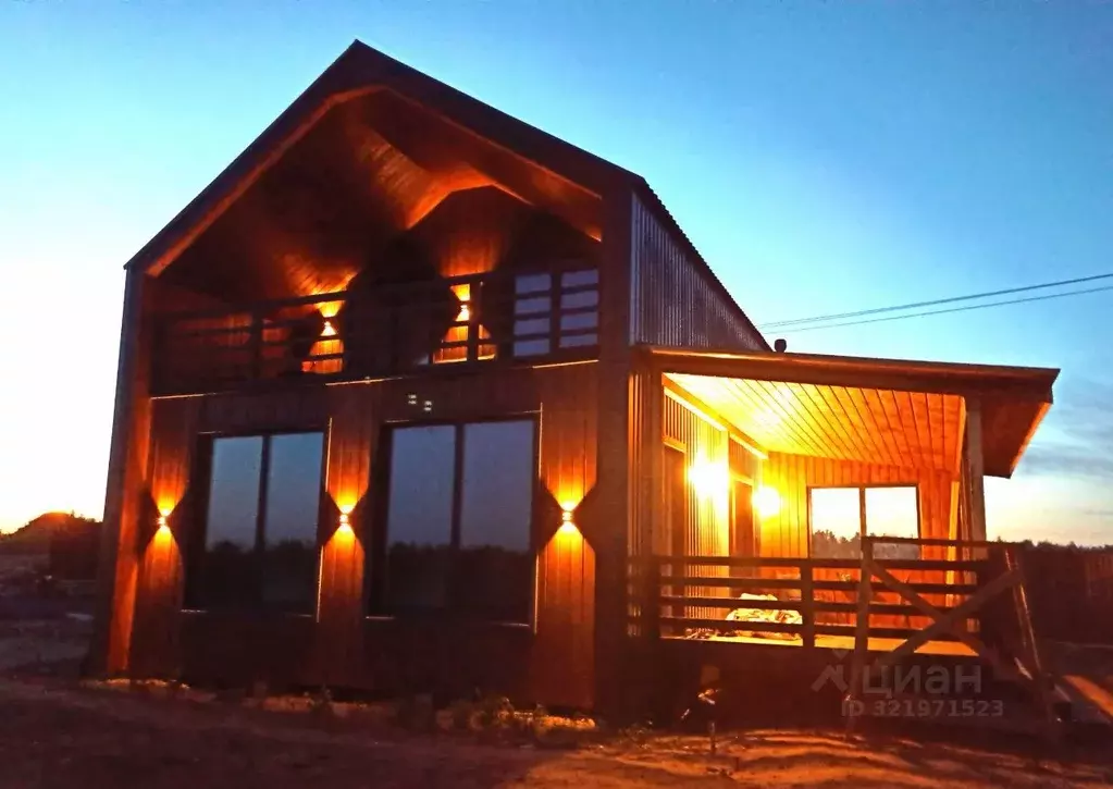 Дом в Ленинградская область, Всеволожский район, Агалатовское с/пос, ... - Фото 1