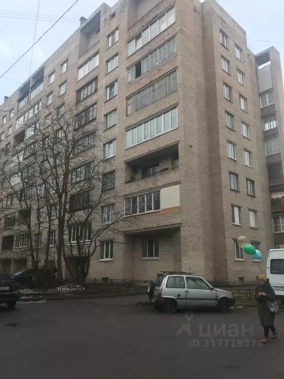2-к кв. Санкт-Петербург ул. Шевченко, 23к1 (67.5 м) - Фото 1