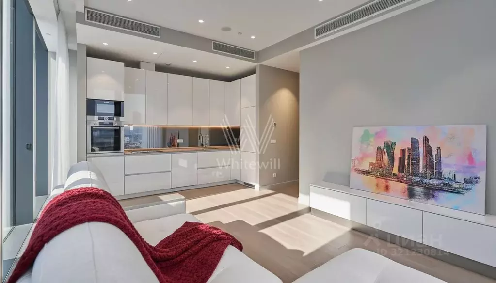 3-к кв. Москва 1-й Красногвардейский проезд, 22с1 (92.0 м) - Фото 2