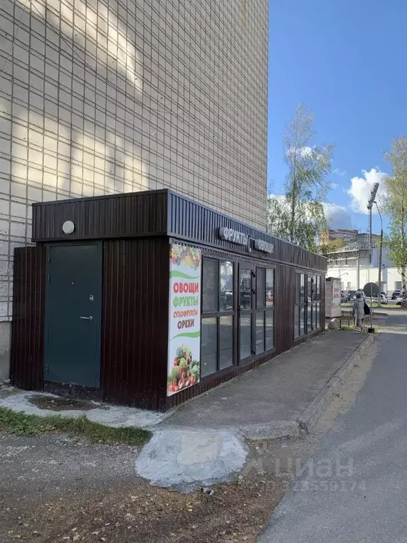 Торговая площадь в Коми, Сыктывкар ул. Куратова, 83 (30 м) - Фото 1