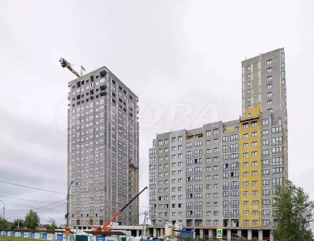 1-к кв. Тюменская область, Тюмень ДОК мкр, ул. Ботаническая, 1 (31.0 ... - Фото 2