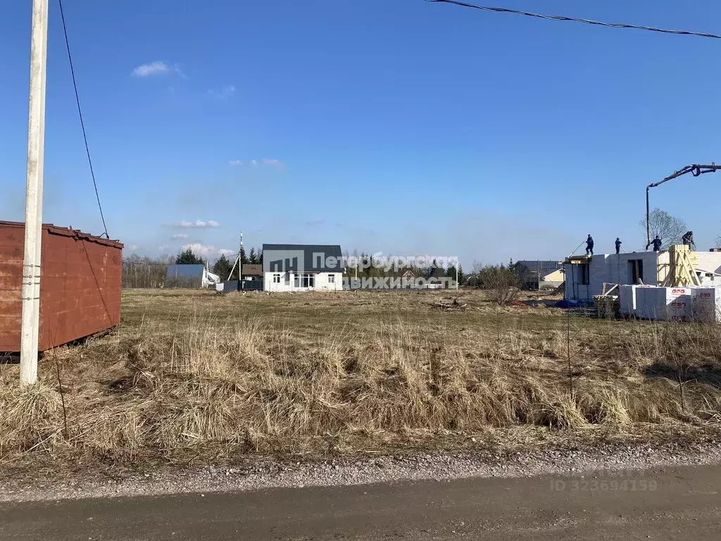 Участок в Ленинградская область, Тосненский район, Федоровское ... - Фото 1