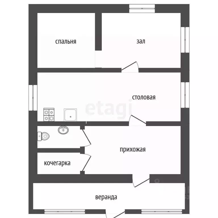 Дом в Тюменская область, Тобольский муниципальный округ, Булашовское ... - Фото 1