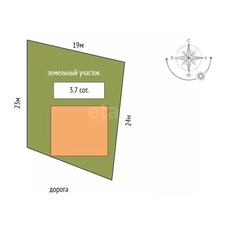 Дом в Калининградская область, Калининград Дружба-3 СНТ, ул. Озерная, ... - Фото 2