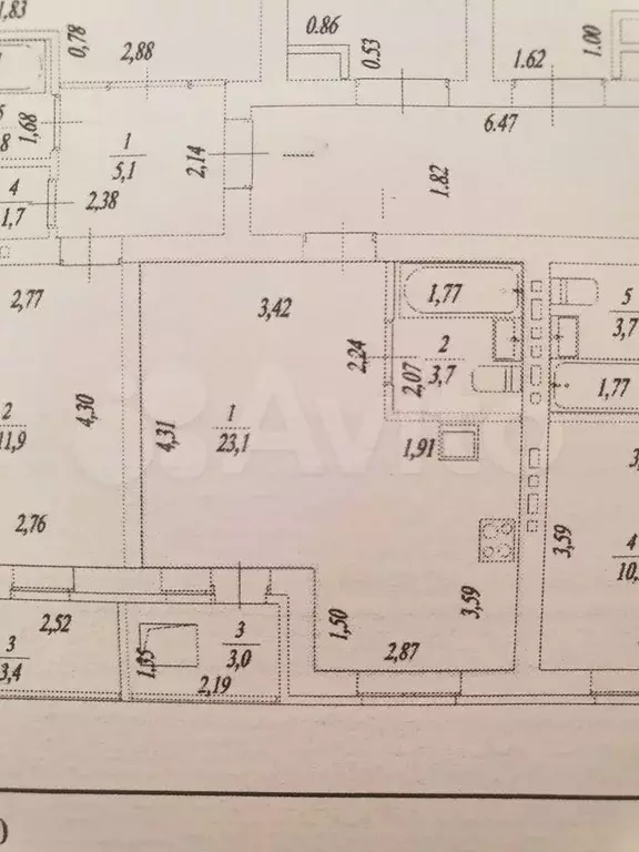 Квартира-студия, 29,8 м, 3/10 эт. - Фото 0