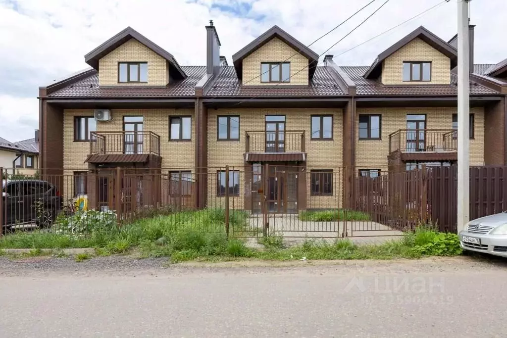 Таунхаус в Ярославская область, Ярославский муниципальный округ, пос. ... - Фото 1