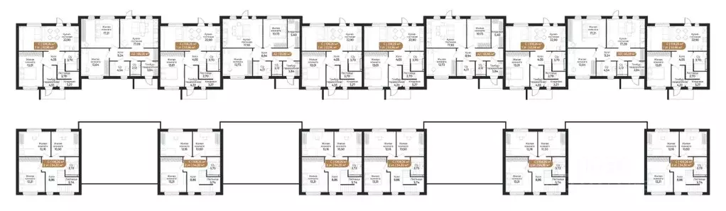 Таунхаус в Ленинградская область, Всеволожск ш. Южное (108 м) - Фото 2