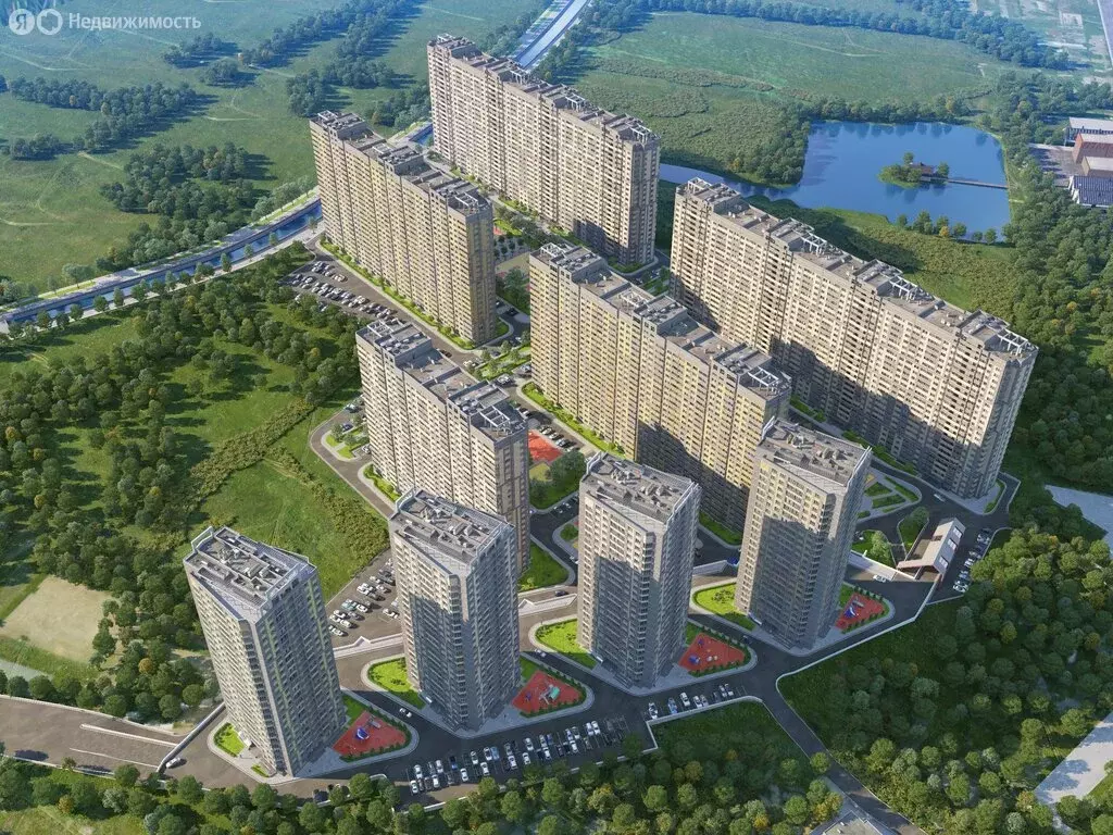 1-комнатная квартира: Краснодар, улица имени В.Н. Мачуги, 166Ак2 (36.3 ... - Фото 0