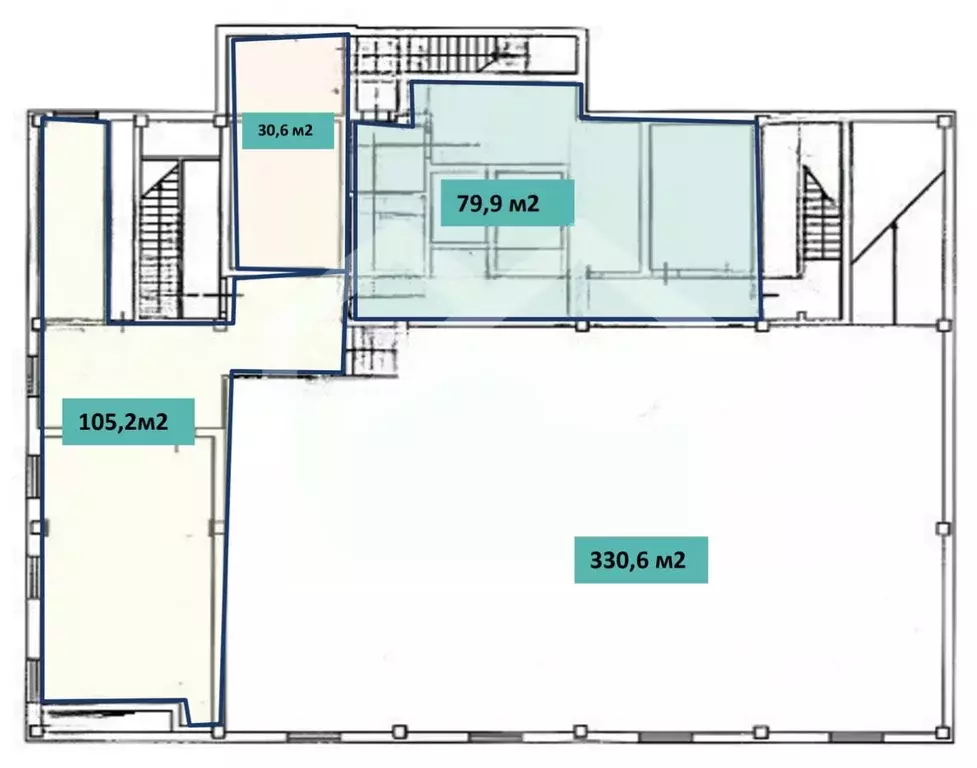 Помещение свободного назначения в Москва Мытищинский проезд, 6 (2709 ... - Фото 2