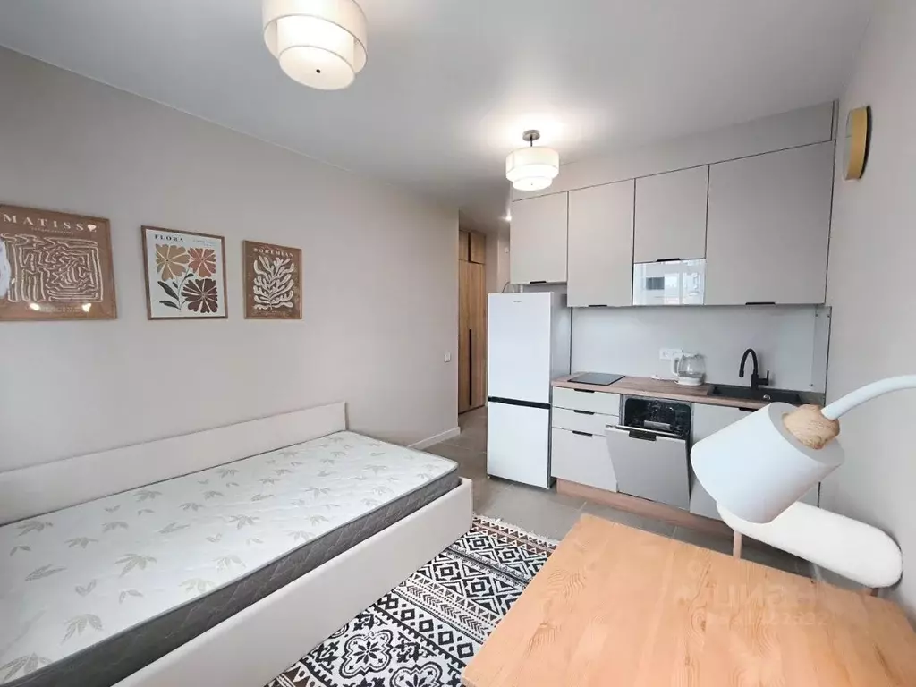 Студия Москва ул. Братьев Гранат, 8 (25.0 м) - Фото 2