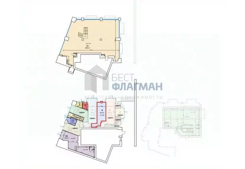 Помещение свободного назначения в Москва Карманицкий пер., 9 (215 м) - Фото 1