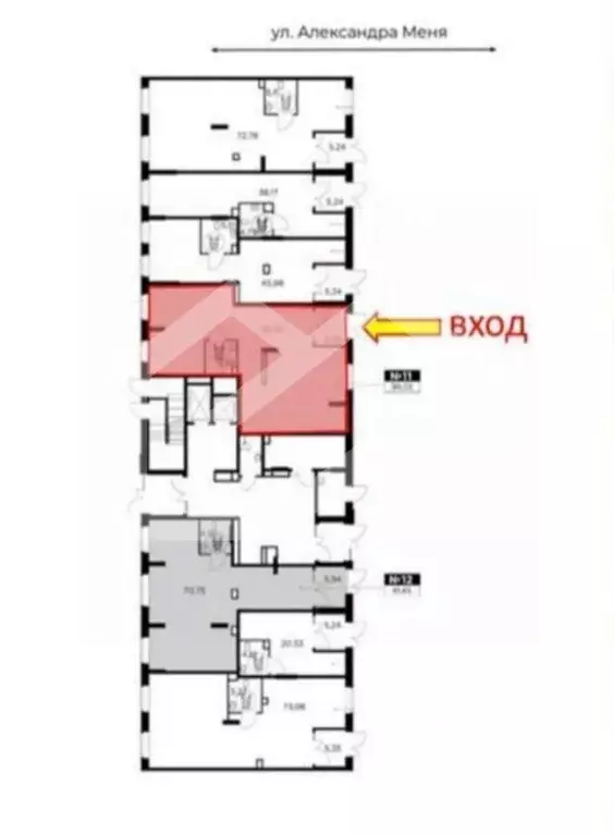 Торговая площадь в Московская область, Пушкино ул. Александра Меня, 5 ... - Фото 2