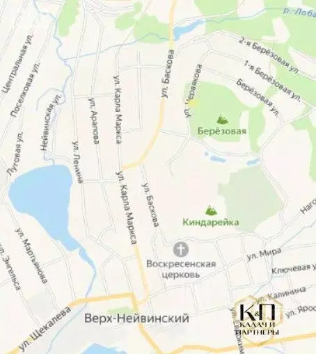 Участок в Свердловская область, Верх-Нейвинский пгт ул. Червякова, 19 ... - Фото 1