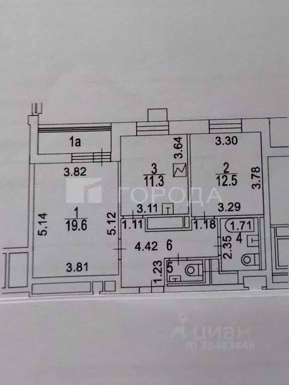 2-к кв. Москва ул. Николая Озерова, 2к1 (57.9 м) - Фото 2