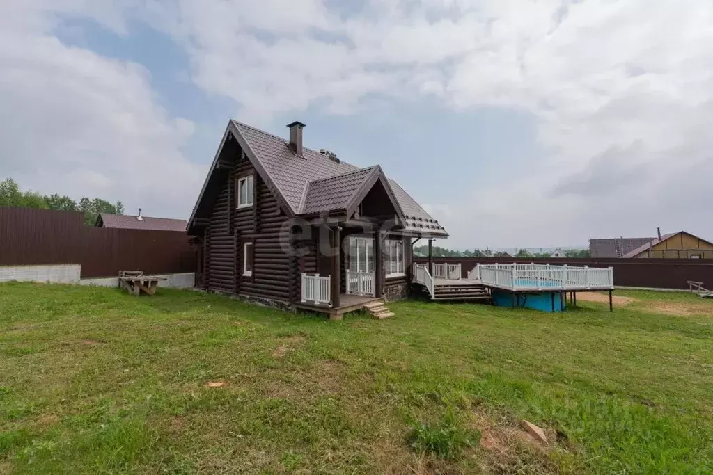 Дом в Пермский край, Добрянский муниципальный округ, д. Залесная ул. ... - Фото 2
