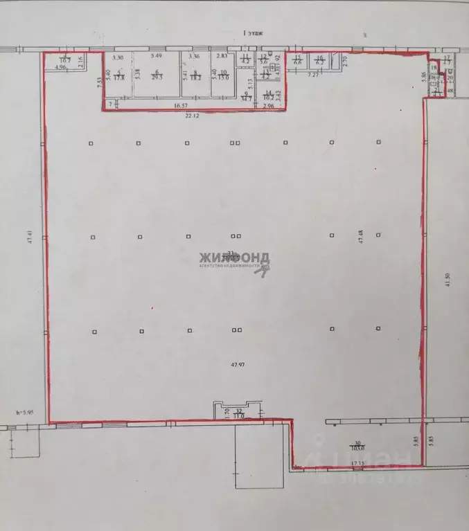 Склад в Новосибирская область, Новосибирск ул. Мира, 62 (2210 м) - Фото 1