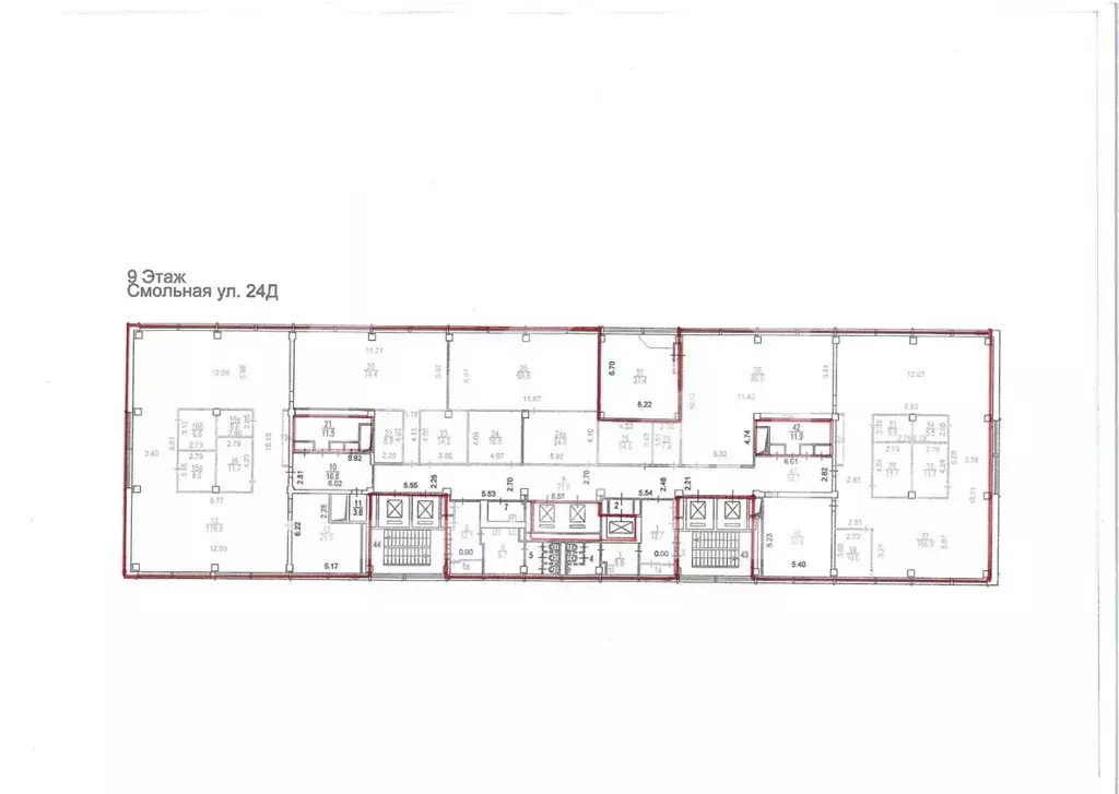 Помещение свободного назначения в Москва Смольная ул., 24Д (1100 м) - Фото 2