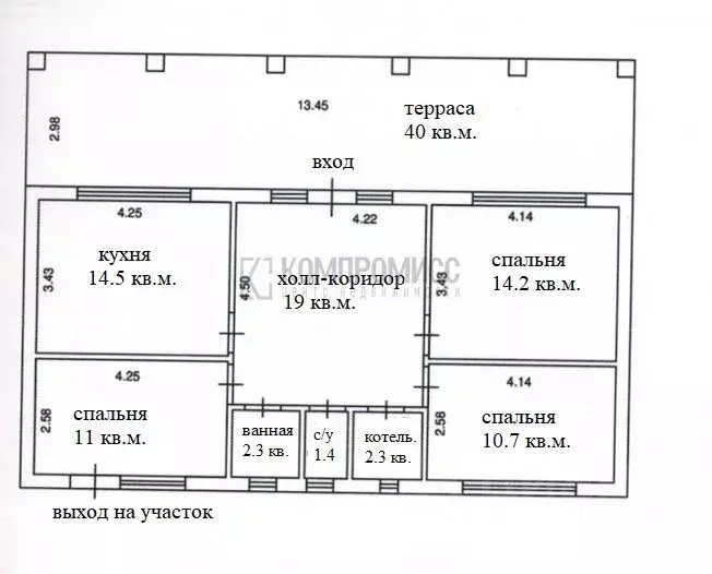 Дом в Краснодарский край, Краснодар Старокорсунская ст-ца, ул. ... - Фото 2