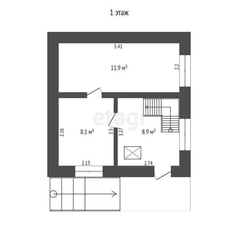 Дом в Феодосия, Виноградная улица (89.2 м) - Фото 2