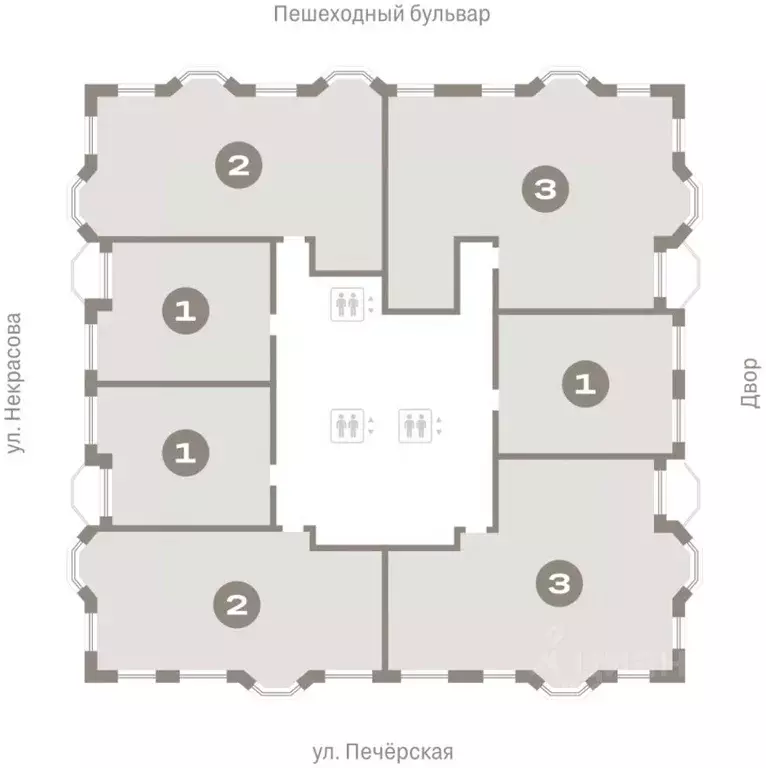 2-к кв. Свердловская область, Екатеринбург Вокзальный жилрайон, ул. ... - Фото 2