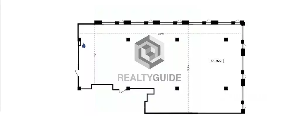 Офис в Москва БК Прокшино тер., 2 (368 м) - Фото 1