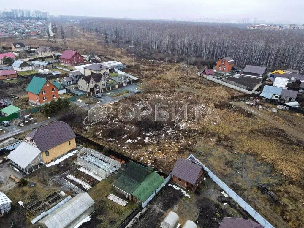 Участок в Тюменская область, Тюменский район, д. Патрушева Трактовая ... - Фото 1