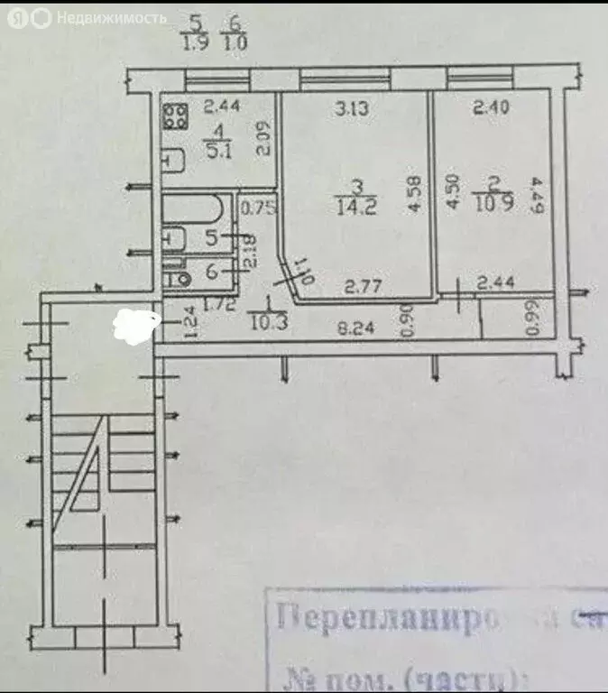 2-комнатная квартира: Санкт-Петербург, Бассейная улица, 79 (43.4 м) - Фото 1