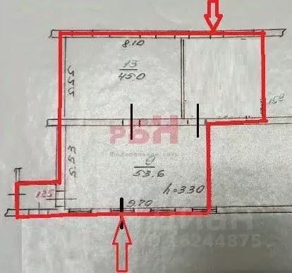 Торговая площадь в Орловская область, Орел ул. 4-я Курская, 2 (128 м) - Фото 1