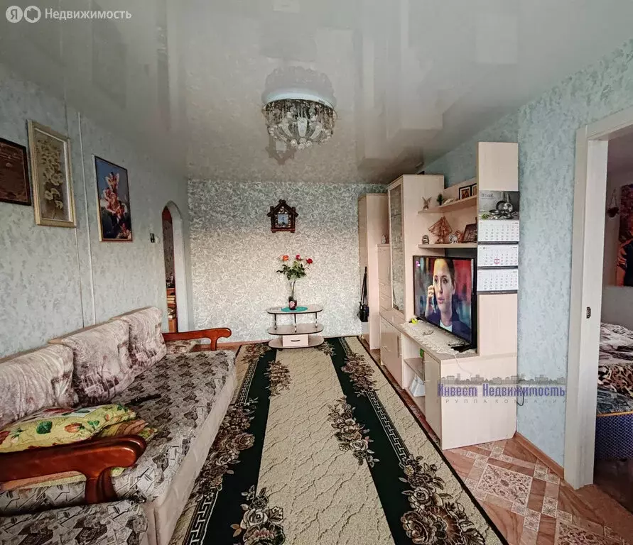 2-комнатная квартира: Алтайский край, городской округ Барнаул, рабочий ... - Фото 1