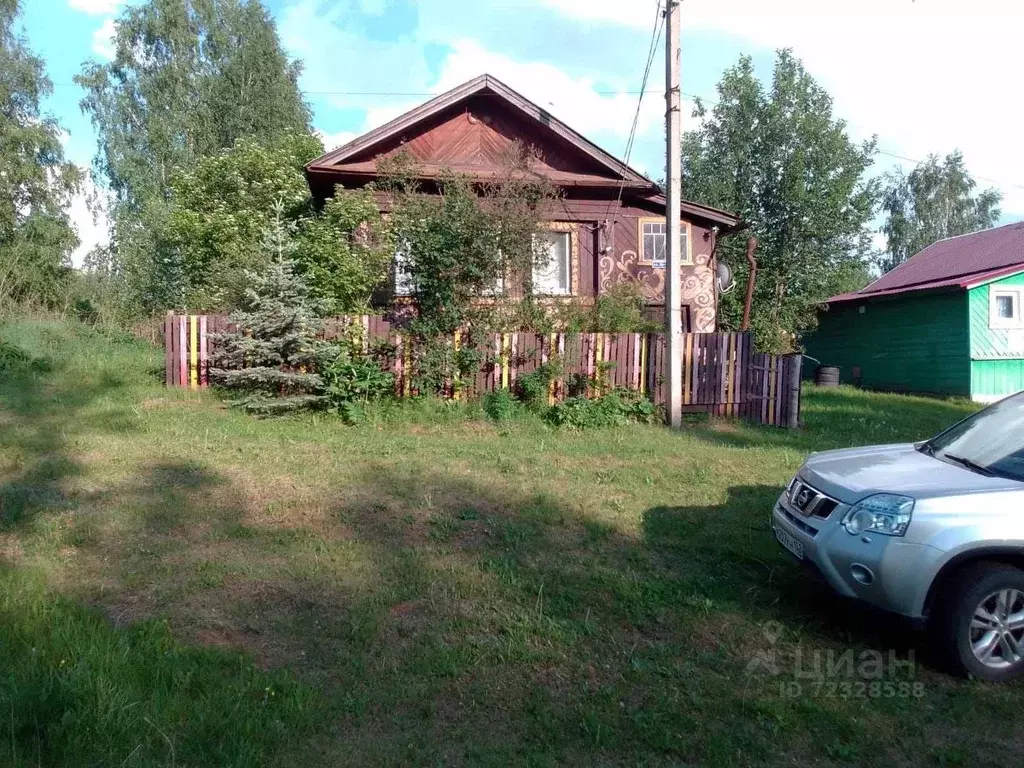 Дом в Нижегородская область, Вачский муниципальный округ, д. Ново ул. ... - Фото 1