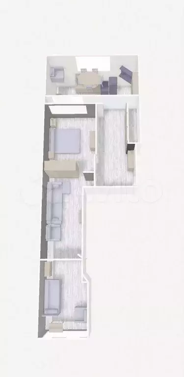 4-к. квартира, 100 м, 1/5 эт. - Фото 1