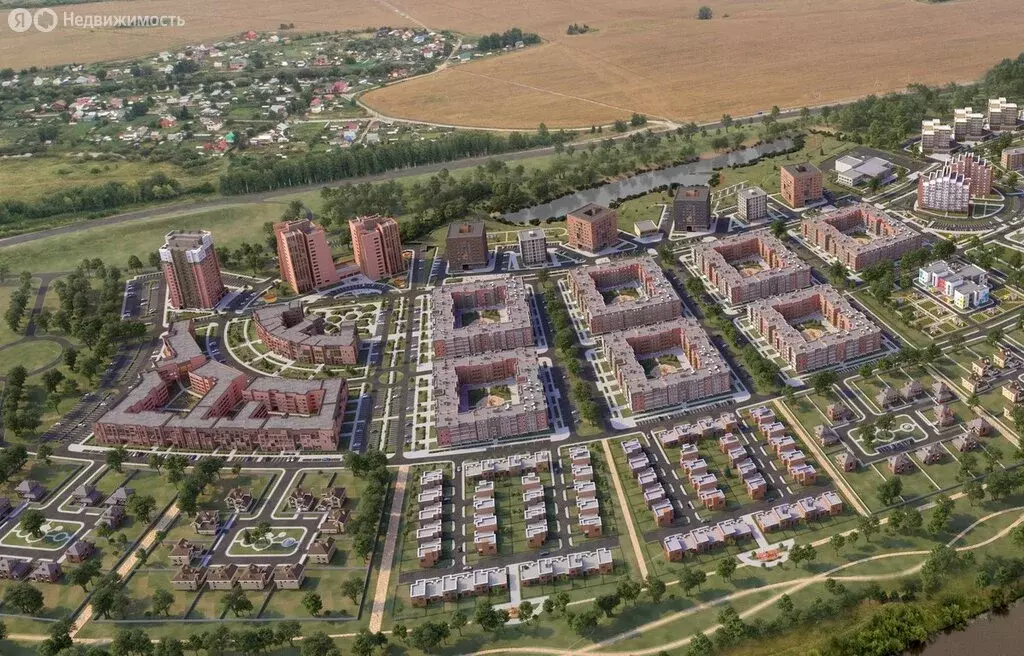 Квартира-студия: деревня Кисловка, микрорайон Северный, улица Анны ... - Фото 1