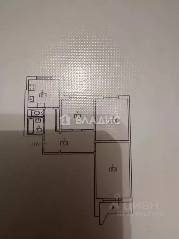 3-к кв. Московская область, Балашиха Ольгино мкр, ул. Граничная, 11/1 ... - Фото 2