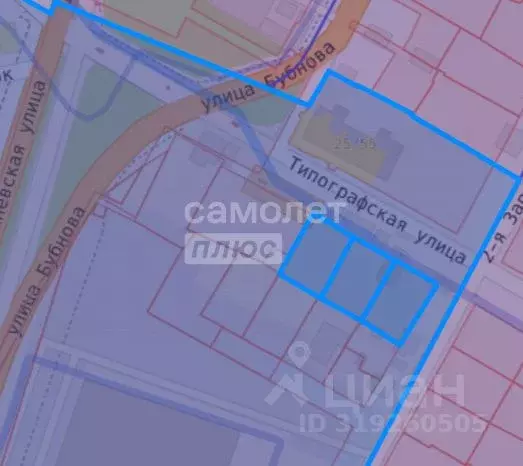 Участок в Ивановская область, Иваново Типографская ул., 24 (6.84 сот.) - Фото 1