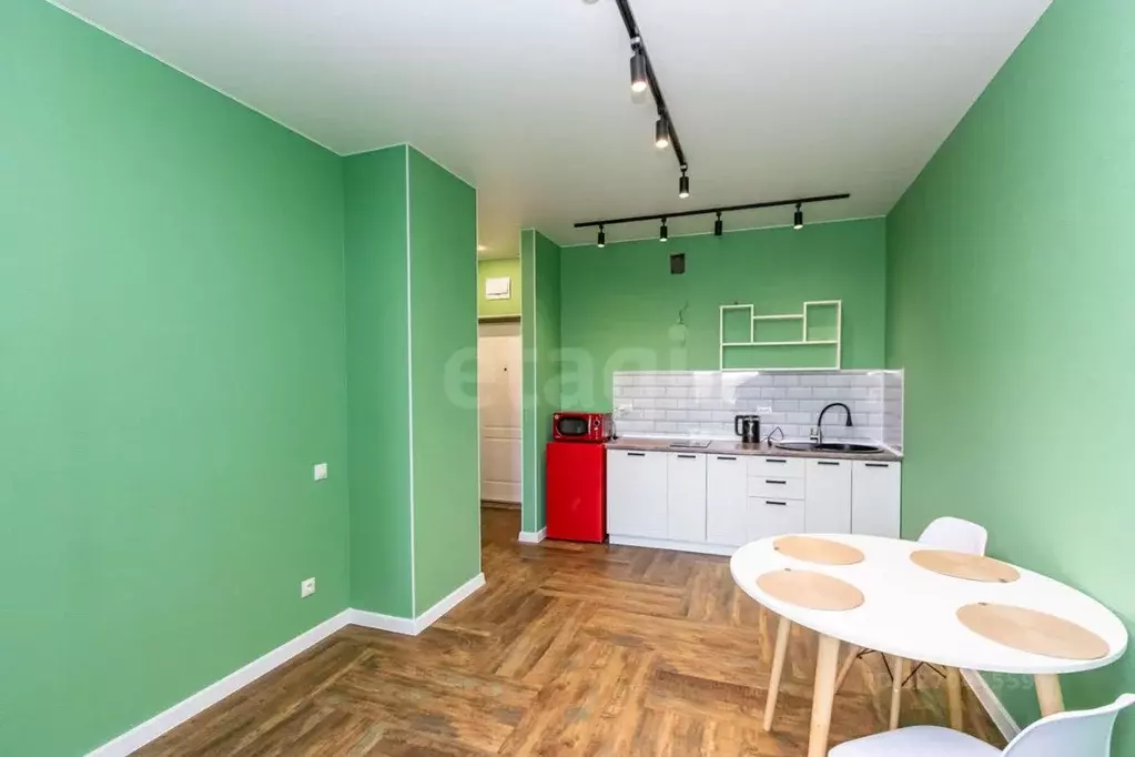 Студия Тюменская область, Тюмень ул. Фармана Салманова, 3 (29.0 м) - Фото 2