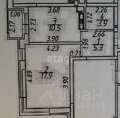 1-к кв. Удмуртия, Ижевск Нижняя ул., 12А (37.6 м) - Фото 1