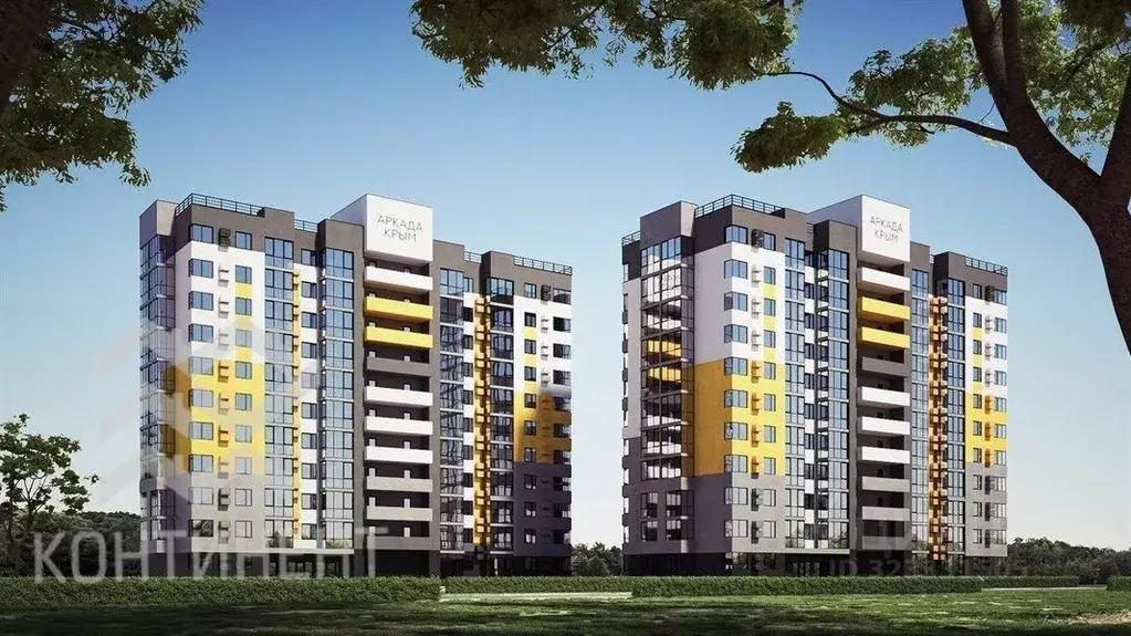 1-к кв. Крым, Симферопольский район, Молодежное пгт  (32.3 м) - Фото 1