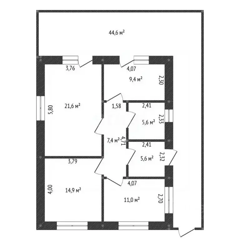 Дом в Башкортостан, Уфа городской округ, с. Нагаево ул. Советская, 4 ... - Фото 2