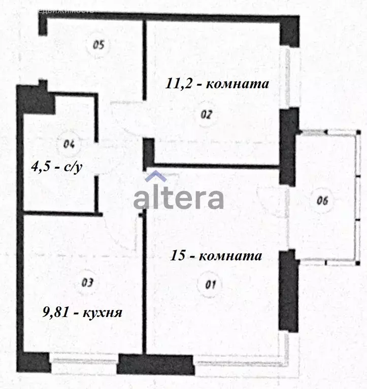 2-комнатная квартира: Казань, улица Гаврилова, 5Бк1 (50 м) - Фото 0