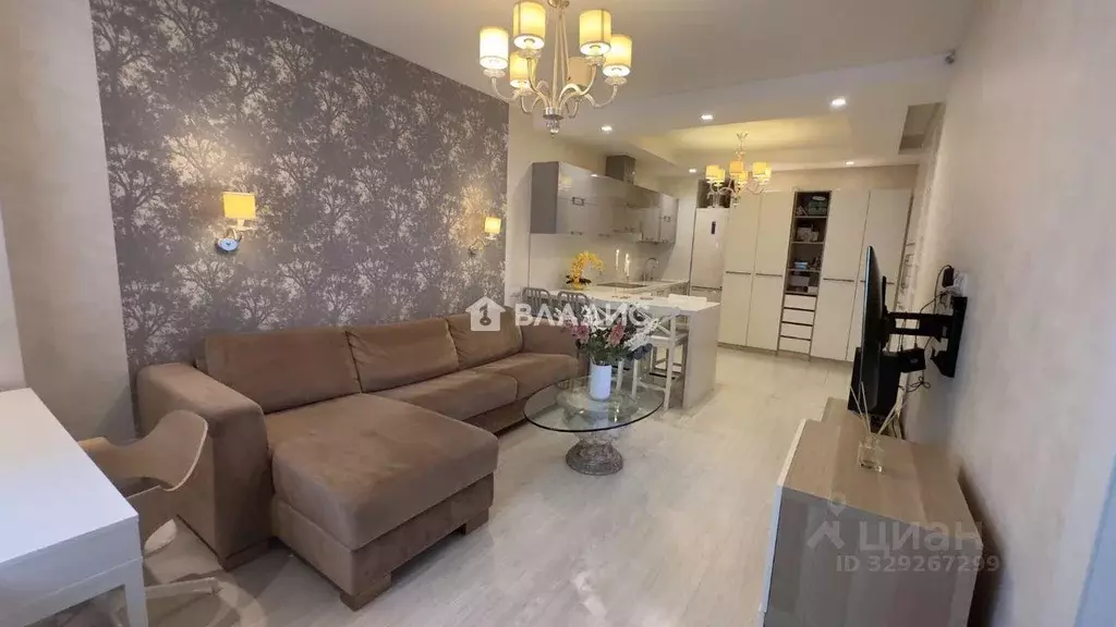 Квартира, 1 комната, 48.8 м - Фото 2