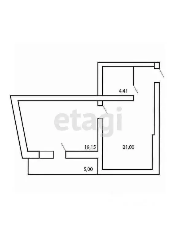 1-к кв. Костромская область, Кострома Калиновская ул., 6 (50.0 м) - Фото 1