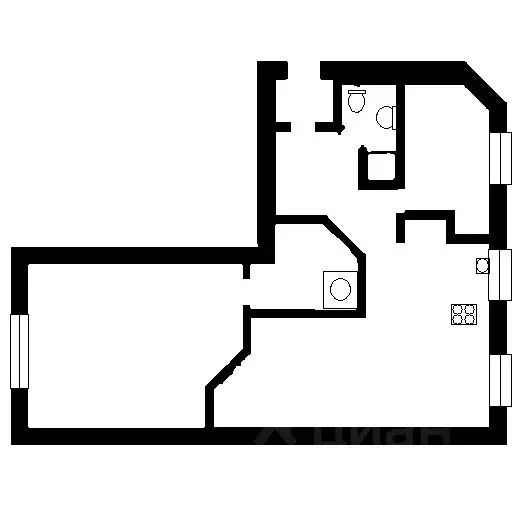 2-к кв. Санкт-Петербург Московский просп., 153 (72.0 м) - Фото 1