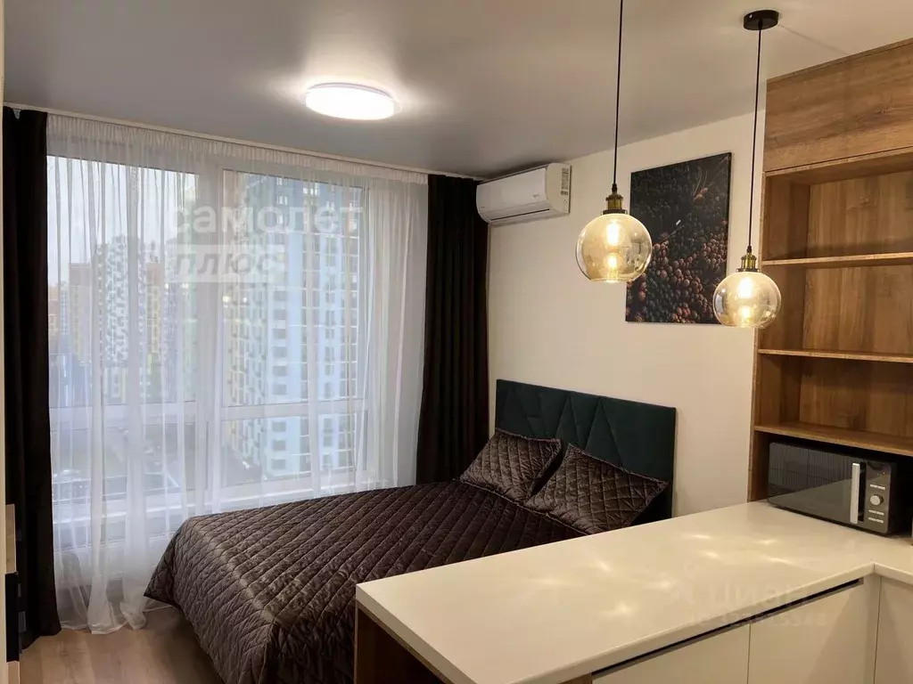 Студия Москва Производственная ул., 17 (21.0 м) - Фото 1