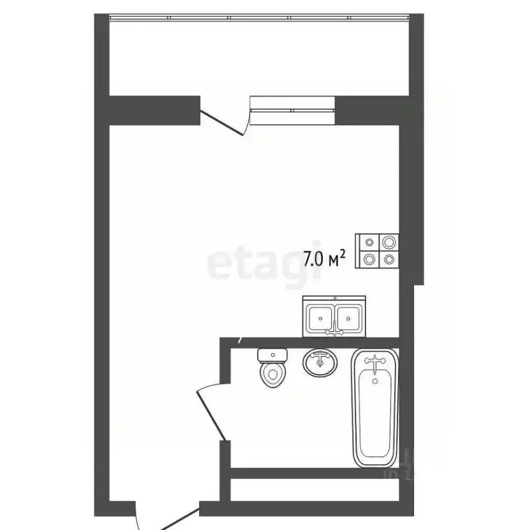Студия Московская область, Реутов Носовихинское ш., 25 (28.3 м) - Фото 1